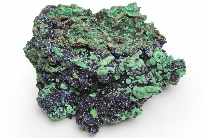 Azurite and Malachite Crystal Association - China #215832